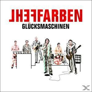 Albumcover einer Band in passenden gestreiften Anzügen. Die Bandmitglieder stehen vor weißem Hintergrund.