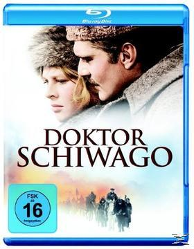 DVD-Hülle mit Bild von zwei Personen mit Pelzmützen. Text: Doktor Schiwago. Bewertung: FSK 16.