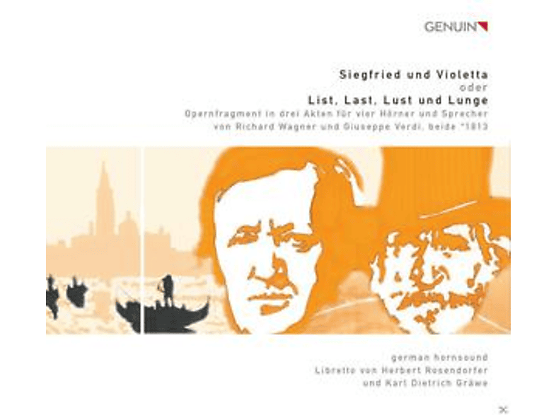 Thumbnail - Karl Dietrich Gräwe, Martin Seifert, Hornquartett - Siegfried und Violetta (CD)