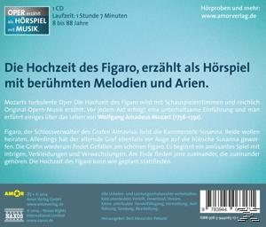 CD-Cover mit Text auf Deutsch über eine Oper. Ein Barcode und das Amor Verlag-Logo sind sichtbar.