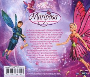 Rückseite einer DVD mit einer Fee und einem Mann in einer Fantasy-Umgebung.