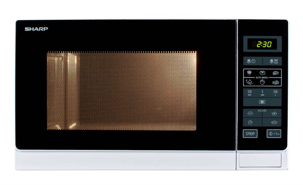 SHARP R 342 WW, Mikrowelle (900 Watt)