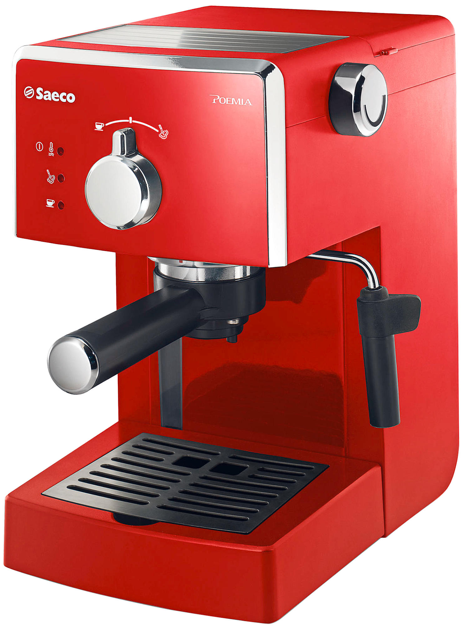 Cafetera express - Saeco HD8323/12 POEMIA FOCUS RED 15 Bares de presión, Bomba de presión de