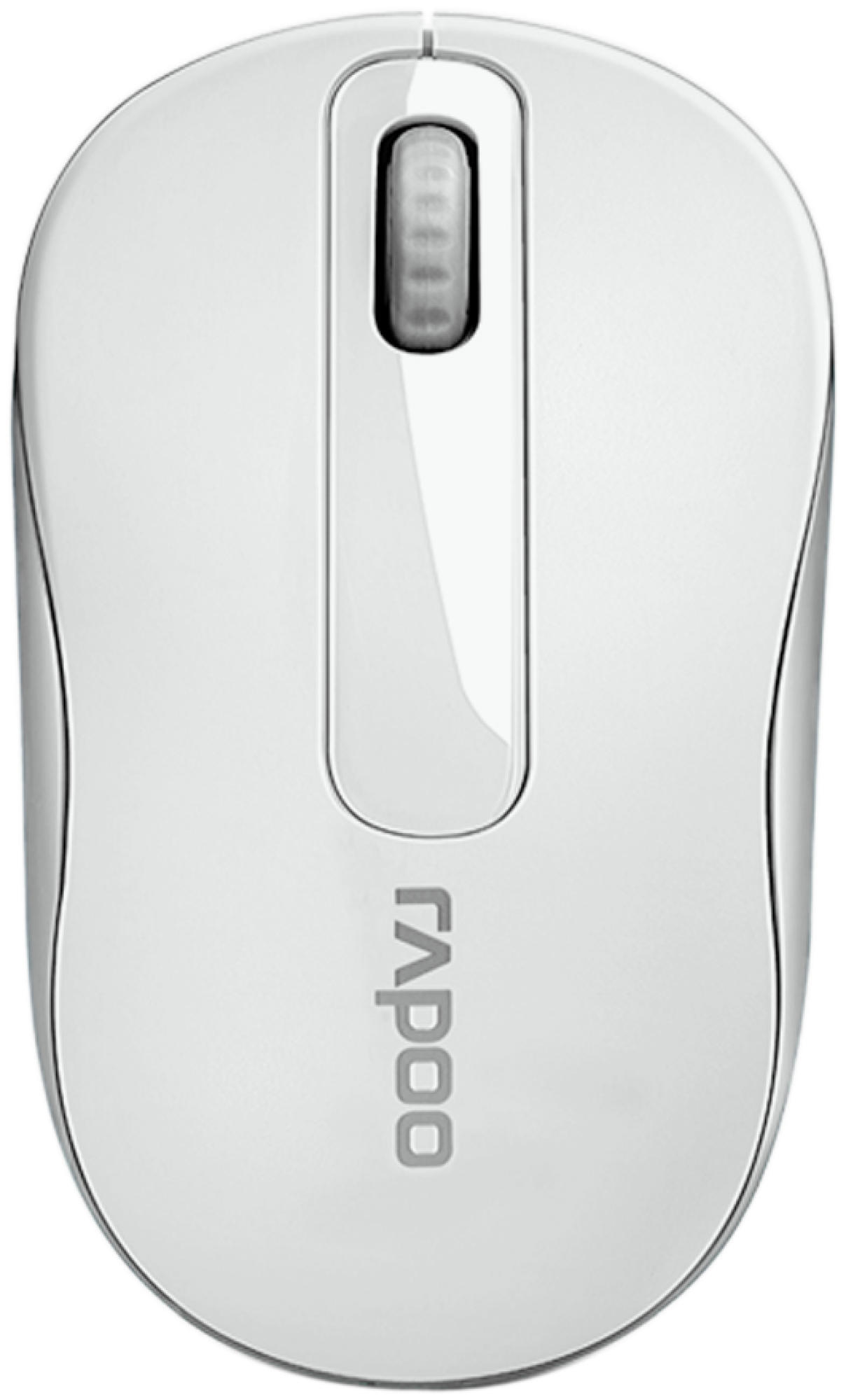 RAPOO 10926 M10 Wireless Optical Maus, Weiß