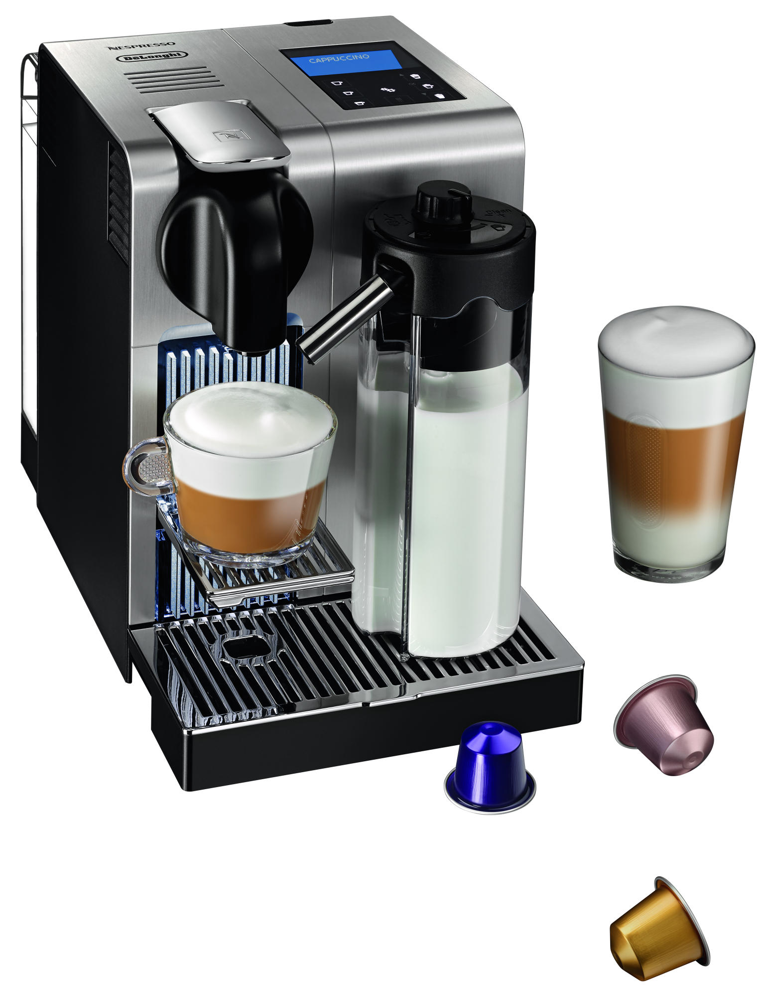 Cafetera de cápsulas - Nespresso De Longhi EN750 MB LATISSIMA PRO Presión de 19 bares,