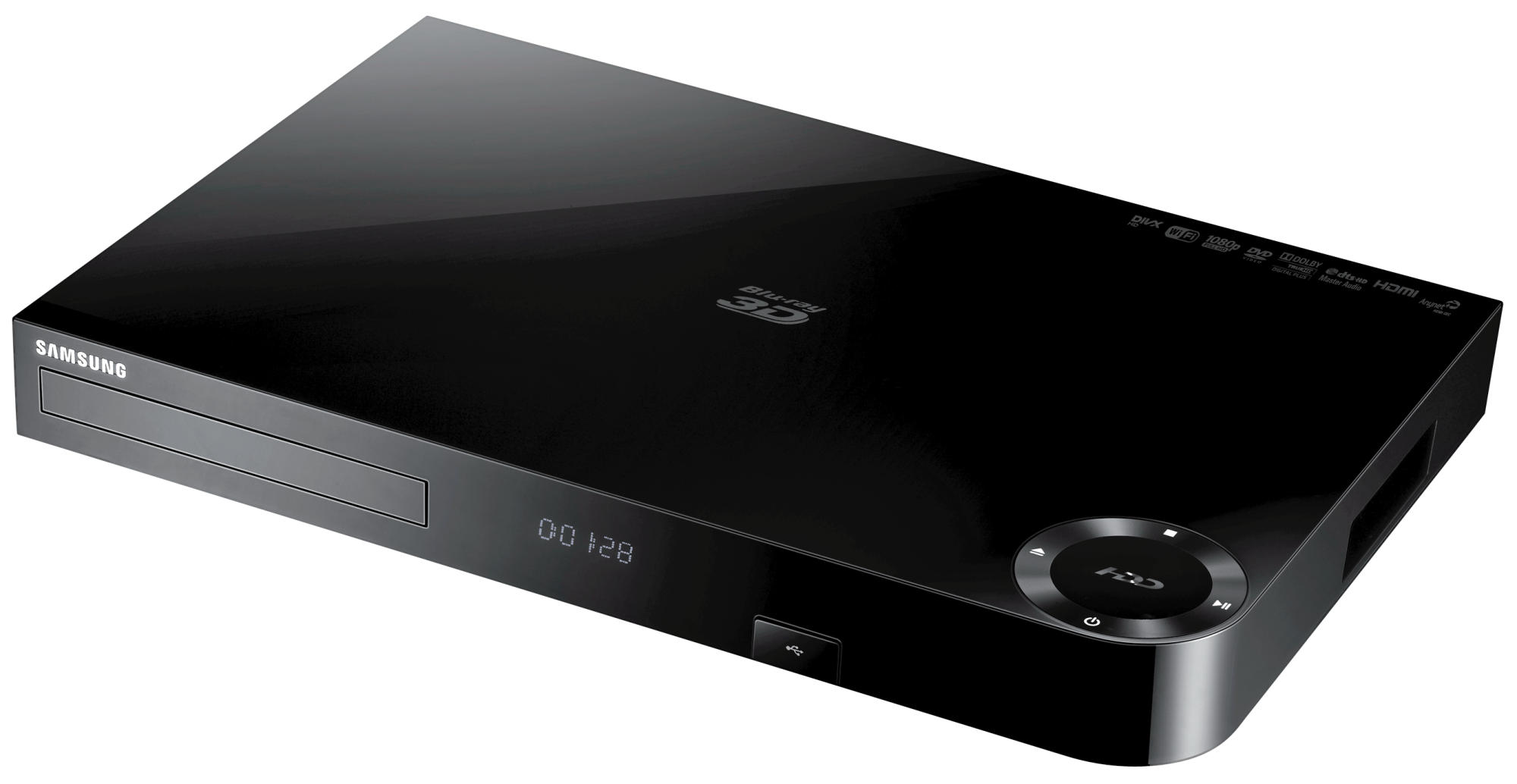 Grabador Blu-ray 3D - Samsung BD-H8500/ZF, Disco duro 500GB