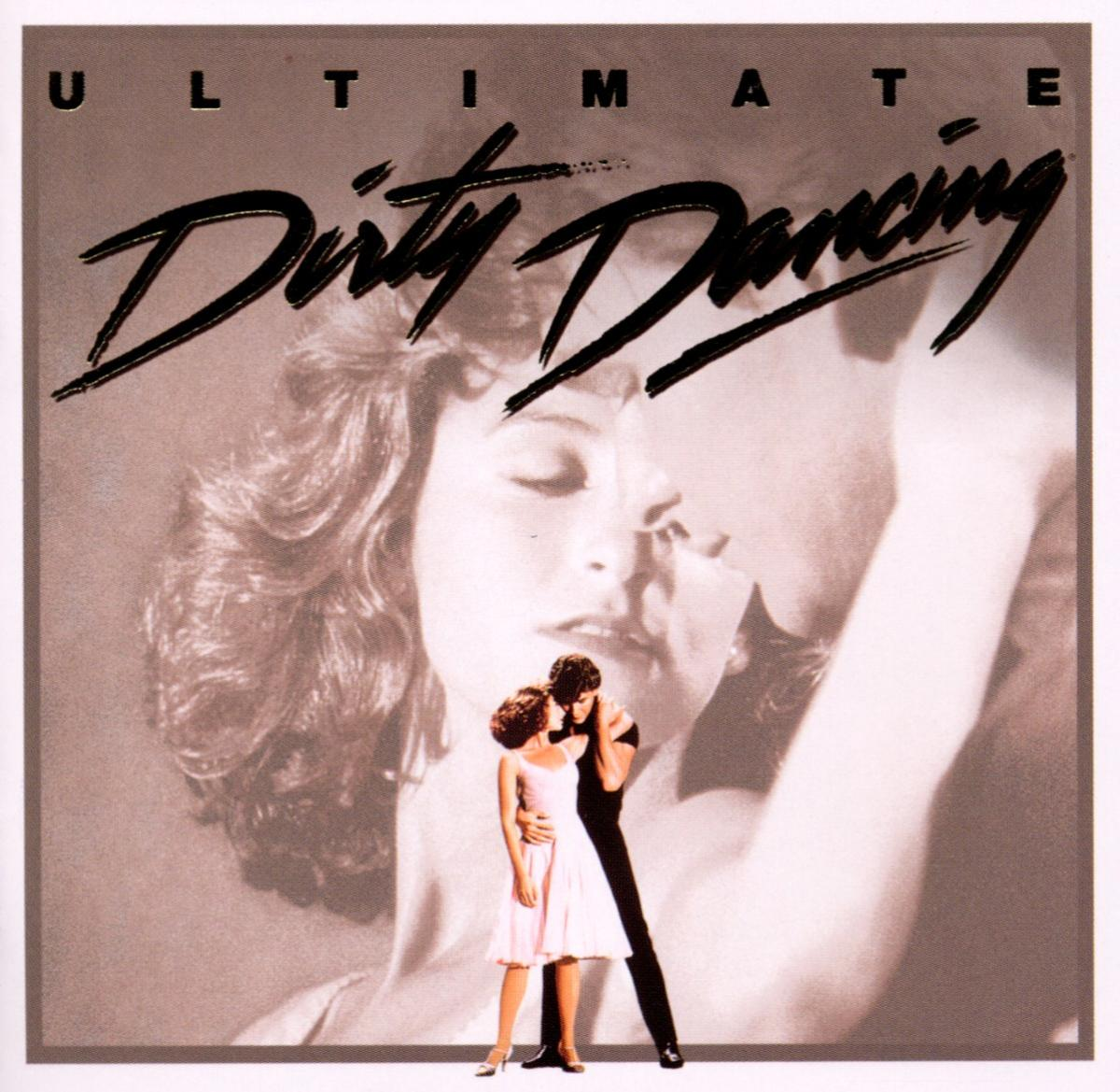 Albumcover von 'Dirty Dancing'. Enthält den Filmtitel und ein tanzendes Paar.