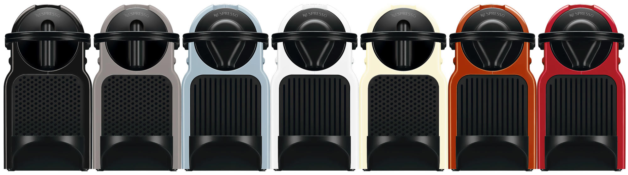 Cafetera de cápsulas - Máquina de café Nespresso® Inissia XN1001 de Krups®, Blue Sky