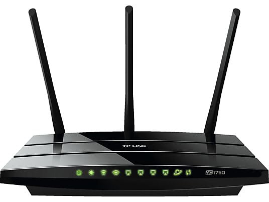 TP-LINK Archer C7 AC1750 - Router Dual Band-Gigabit-WLAN (Nero)