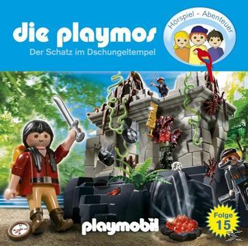 Die Playmos 15: Der Schatz im Dschungeltempel  - (CD)