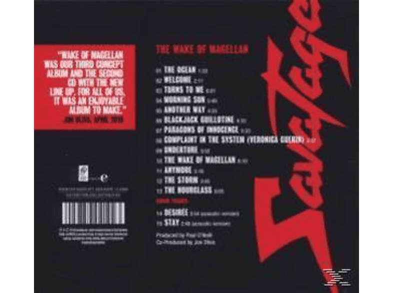 Thumbnail - Savatage - The Wake Of Magellan (CD)