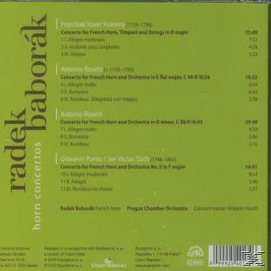 Radek Baborák, Prague Chamber Orchestra - Hornkonzerte  - (CD)