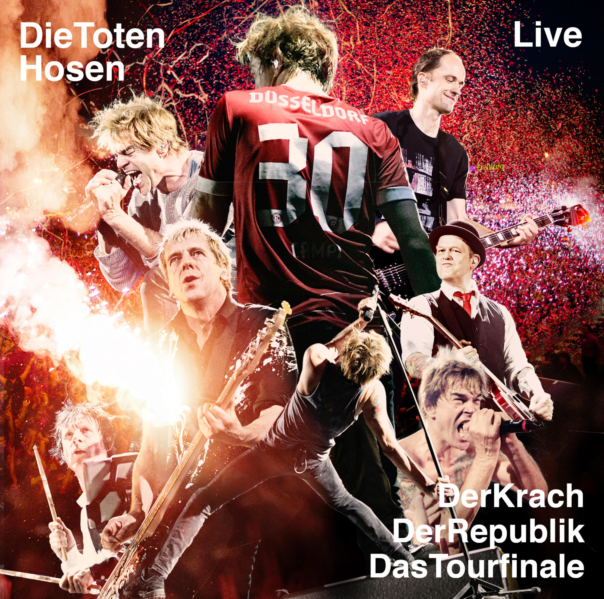 Die Toten Hosen - Live: (Blu-ray) Krach Republik-Das Tourfinale Der Der 