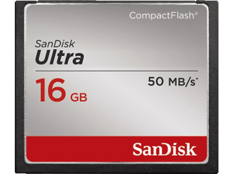 SANDISK Geheugenkaart Compact Flash Ultra 16 GB (123861)