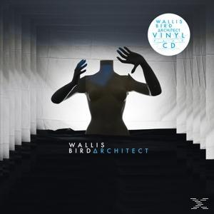 Albumcover mit kopfloser Figur und erhobenen Armen. Text: Architect.