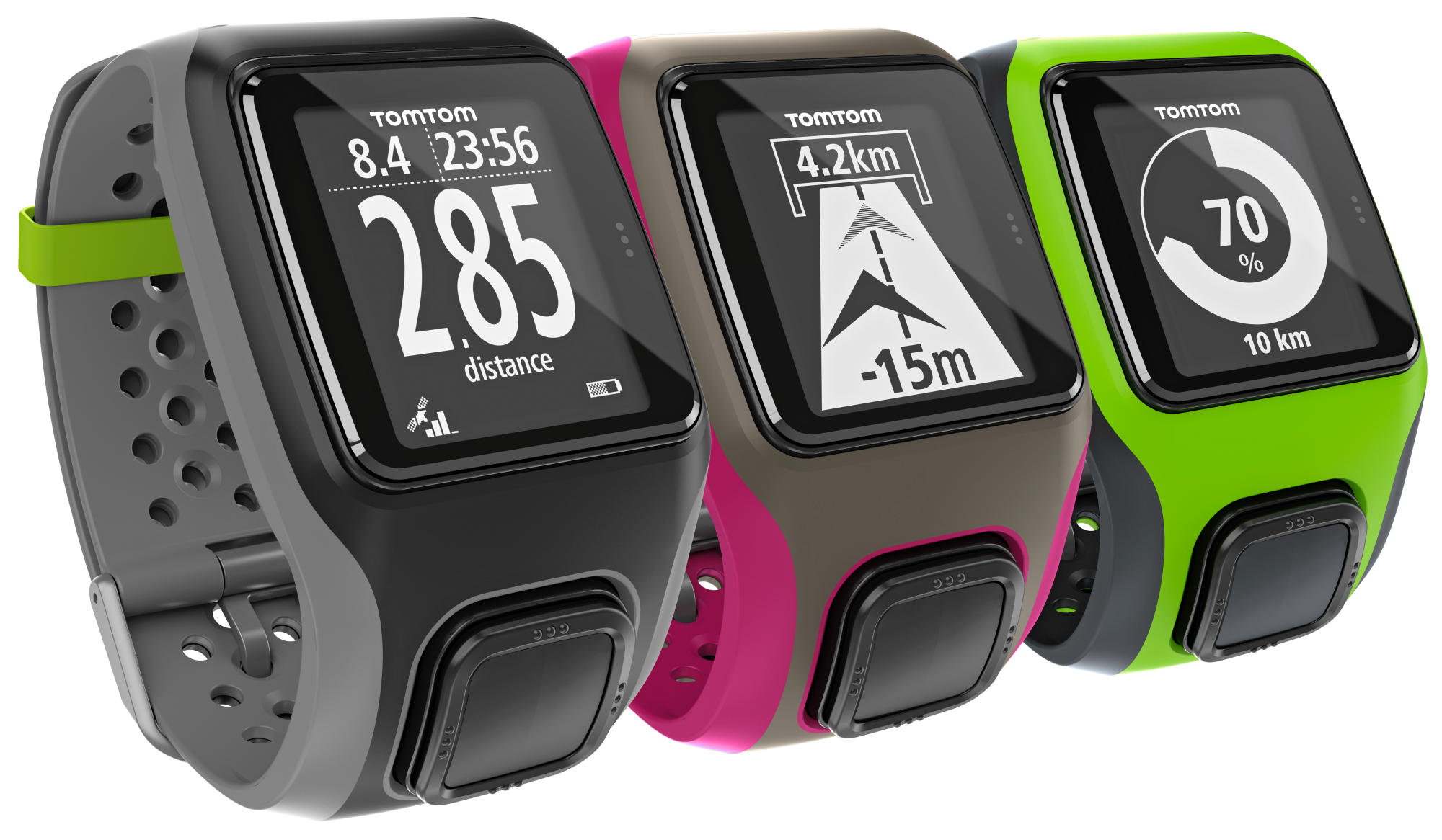 Reloj deportivo - Tom Tom Multi Sport Verde, GPS
