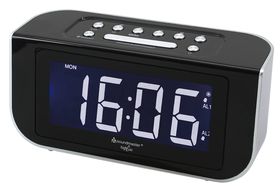 SONY ICF-C1 Radio-Uhr, Analog Tuner, Weiß Radio-Uhr in Weiß kaufen | SATURN