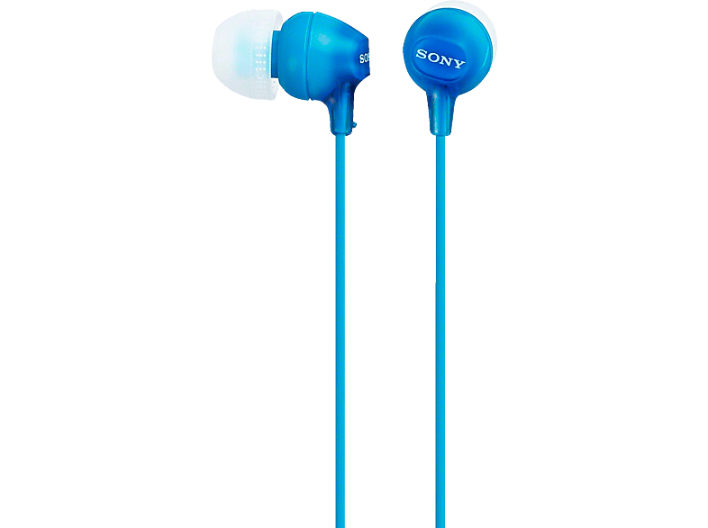 Sony MDR-EX15AP Dokanałowe Mikrofon Niebieski – zdjęcie 3