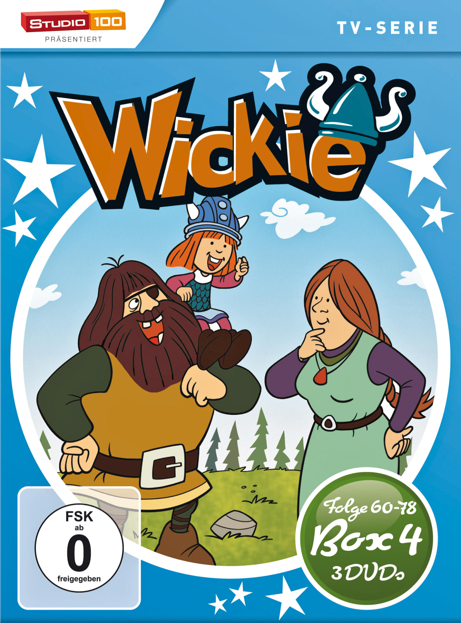 004 - WICKIE UND DIE STARKEN MÄNNER (60-78) DVD