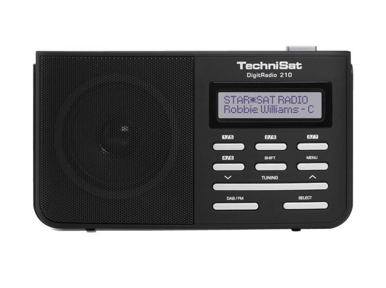 Technisat Digitradio 210 Digitalradio In Schwarz Silber Kaufen