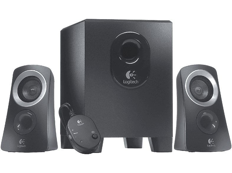 LOGITECH Z313 2.1 Lautsprecher 25W, Schwarz; PC-Lautsprecher — Foto 3 von 3