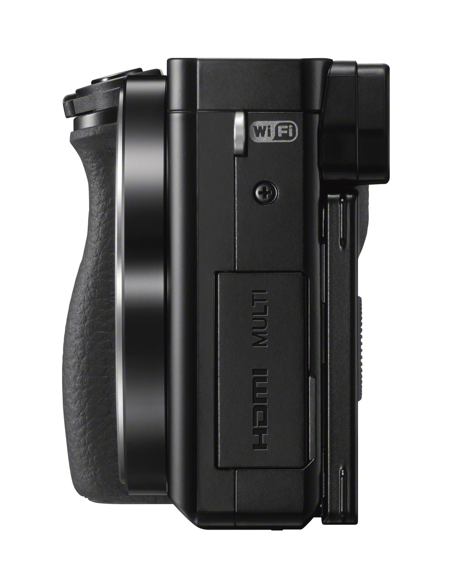 SONY Alpha 6000 ZOOM+TELEZOOM KIT (ILCE-6000Y) Systemkamera mit Objektiv 16-50 mm, 55-210 mm, 7,6 cm Display, WLAN