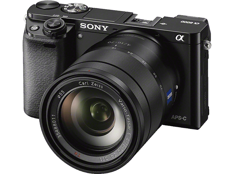 SONY Alpha 6000 ZOOM Kit Zeiss (ILCE-6000Z) Systemkamera mit Objektiv