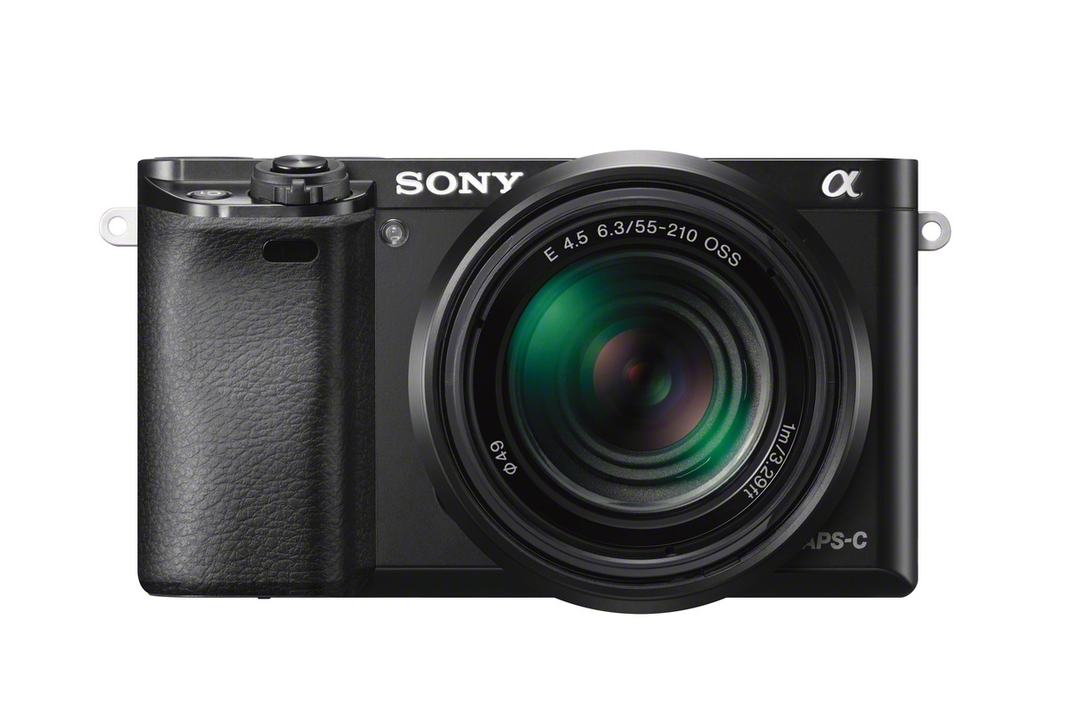 SONY Ausstellungsstück - Systemkamera Alpha 6000 mit Objektiv 16-50mm und 55-210mm (ILCE-6000Y)