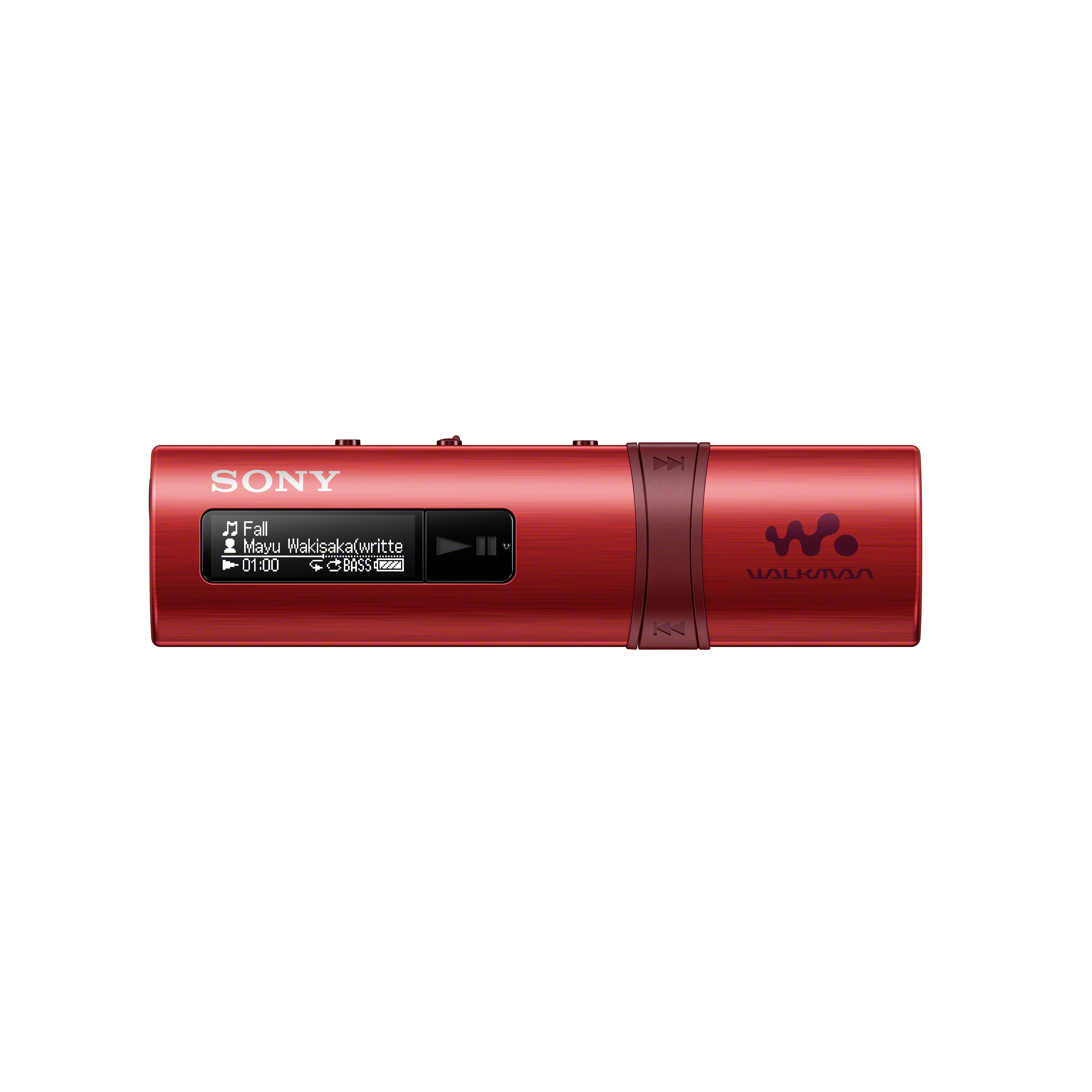 SONY NWZ-B183F - MP3 Player (4 GB, Rot)