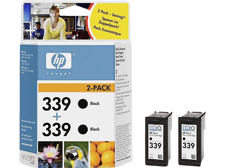 HP HEWLETT PACKARD NR 339 Inktjet Zwart (C9504EE)
