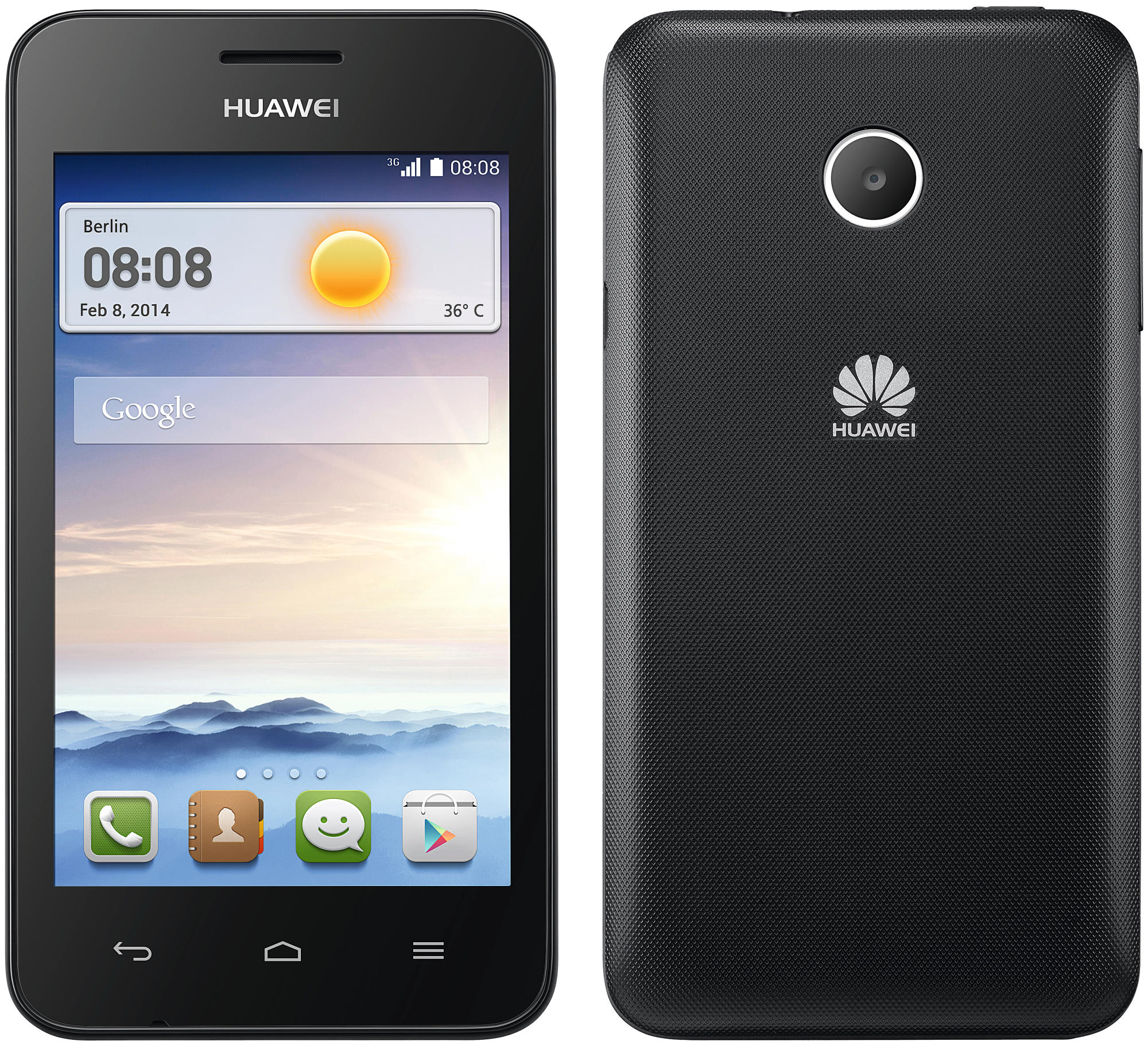 HUAWEI Ascend Y330 4 GB Schwarz