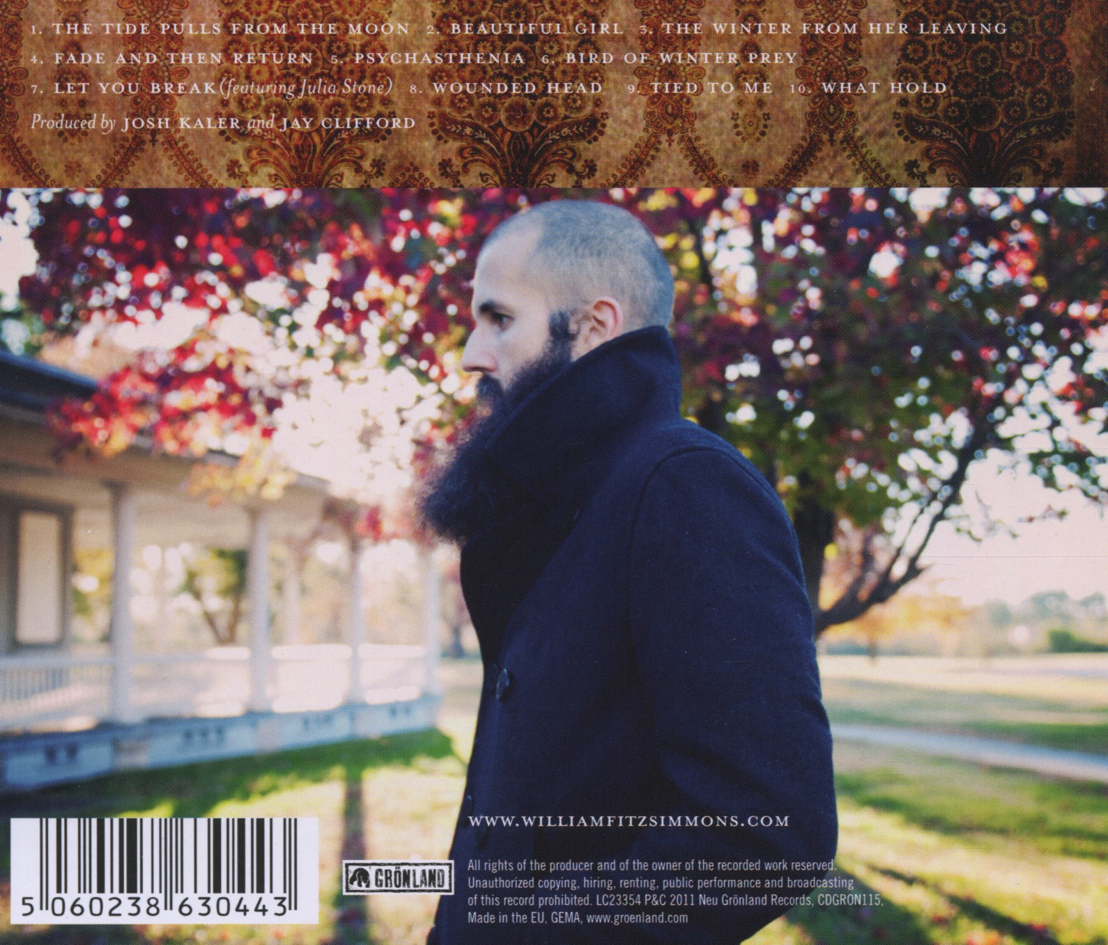 William Fitzsimmons - Shadow (CD) The - Gold In