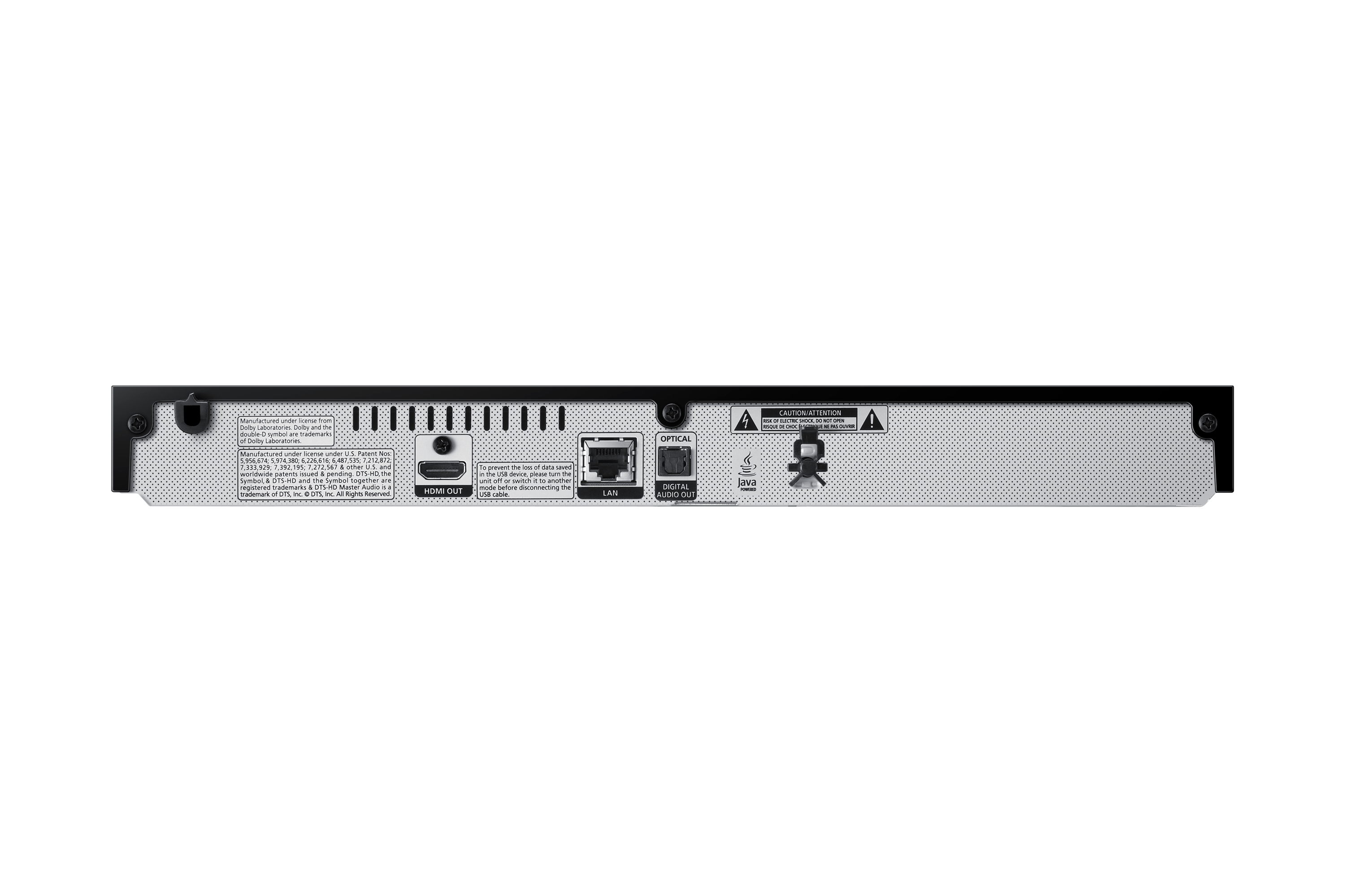 SAMSUNG BD-H6500 Blu-ray Player Schwarz