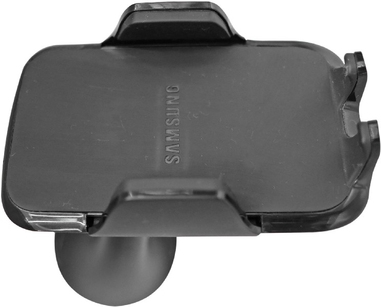 Soporte de móvil para coche - Samsung  EE-V200SA, Para móviles de 4" a 5.8", Universal, Negro
