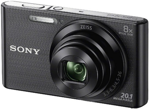 Sony Dscw830 Cámara compacta de 20.1 mp pantalla 2.7 zoom 8x estabilizador negro cybershoot 20mp cybershot iso 80 3200 camara dscw830b 201 20