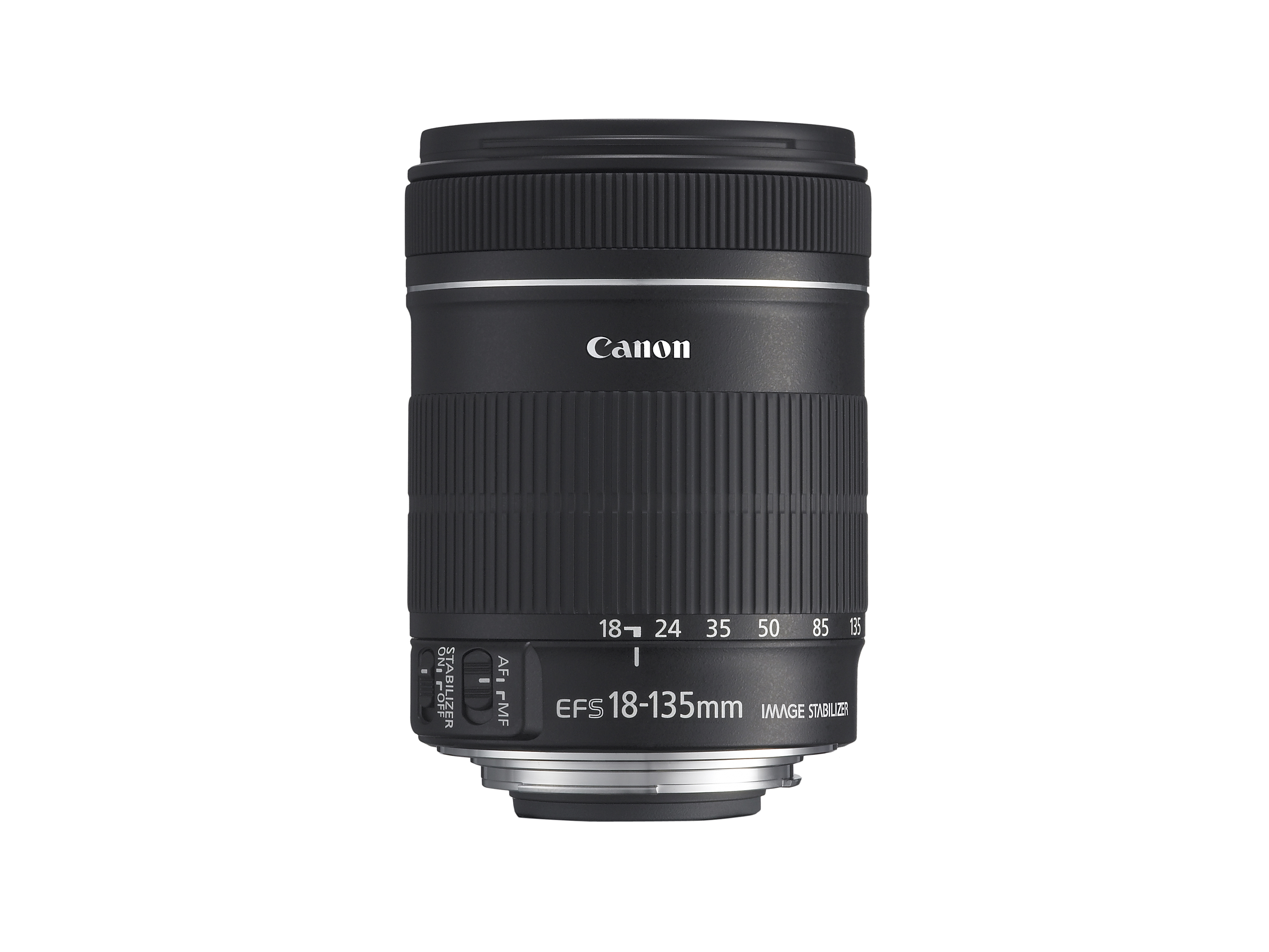 CANON EOS 1300 D + 18-135MM IS II Spiegelreflexkamera, 18 Megapixel, 18-135 mm Objektiv (IS), WLAN, Schwarz