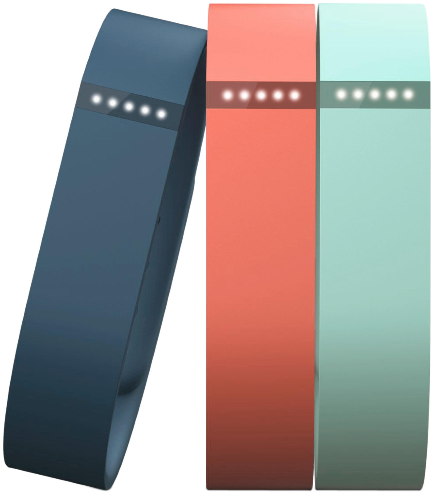 Pulsera de actividad - Fitbit FB401TE Flex Tangerine, Inalámbrica, Control del sueño