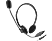 EWENT EW3567 fekete headset
