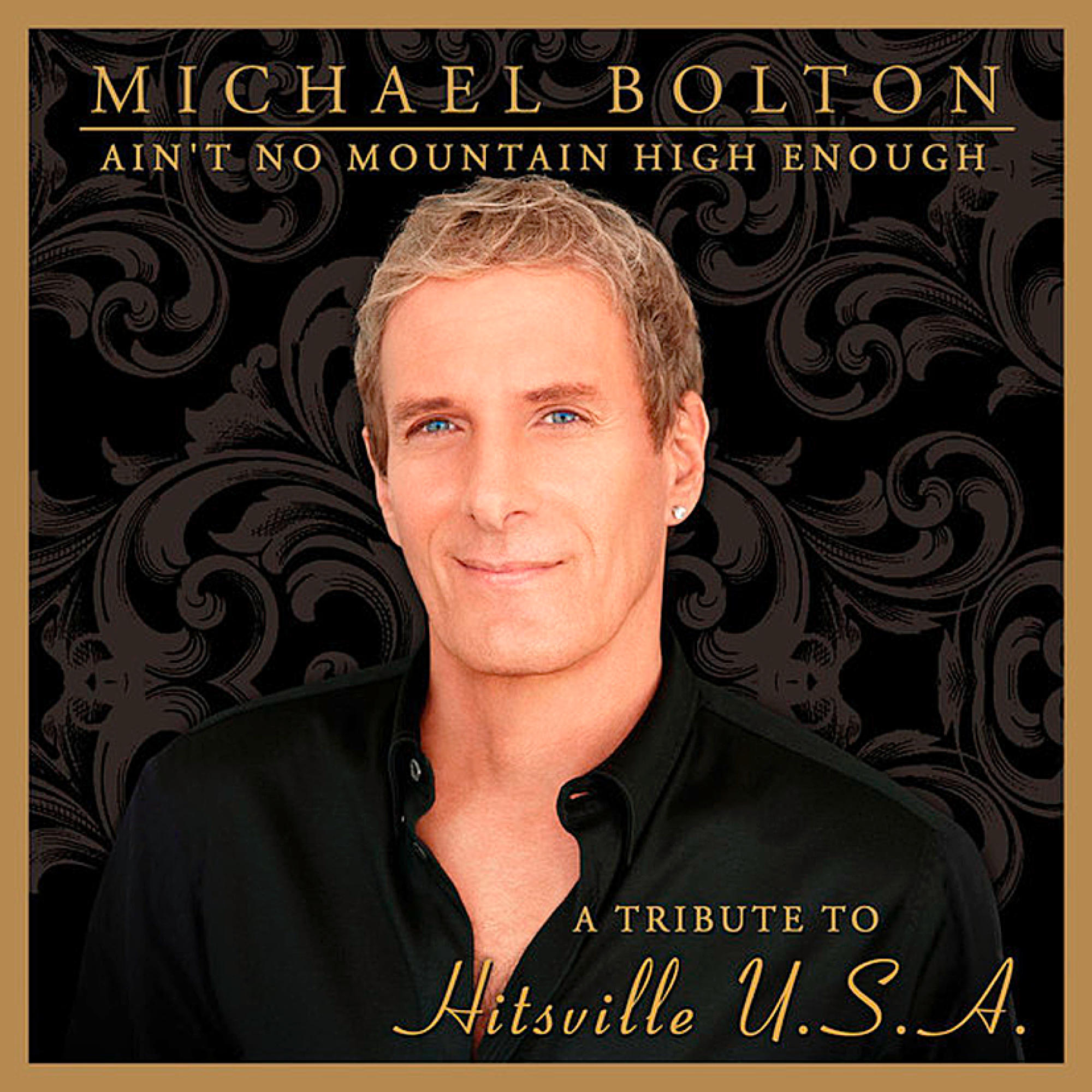 Michael Bolton Albumcover. Ein Mann mit kurzen blonden Haaren, der in die Kamera lächelt. Text: Michael Bolton.