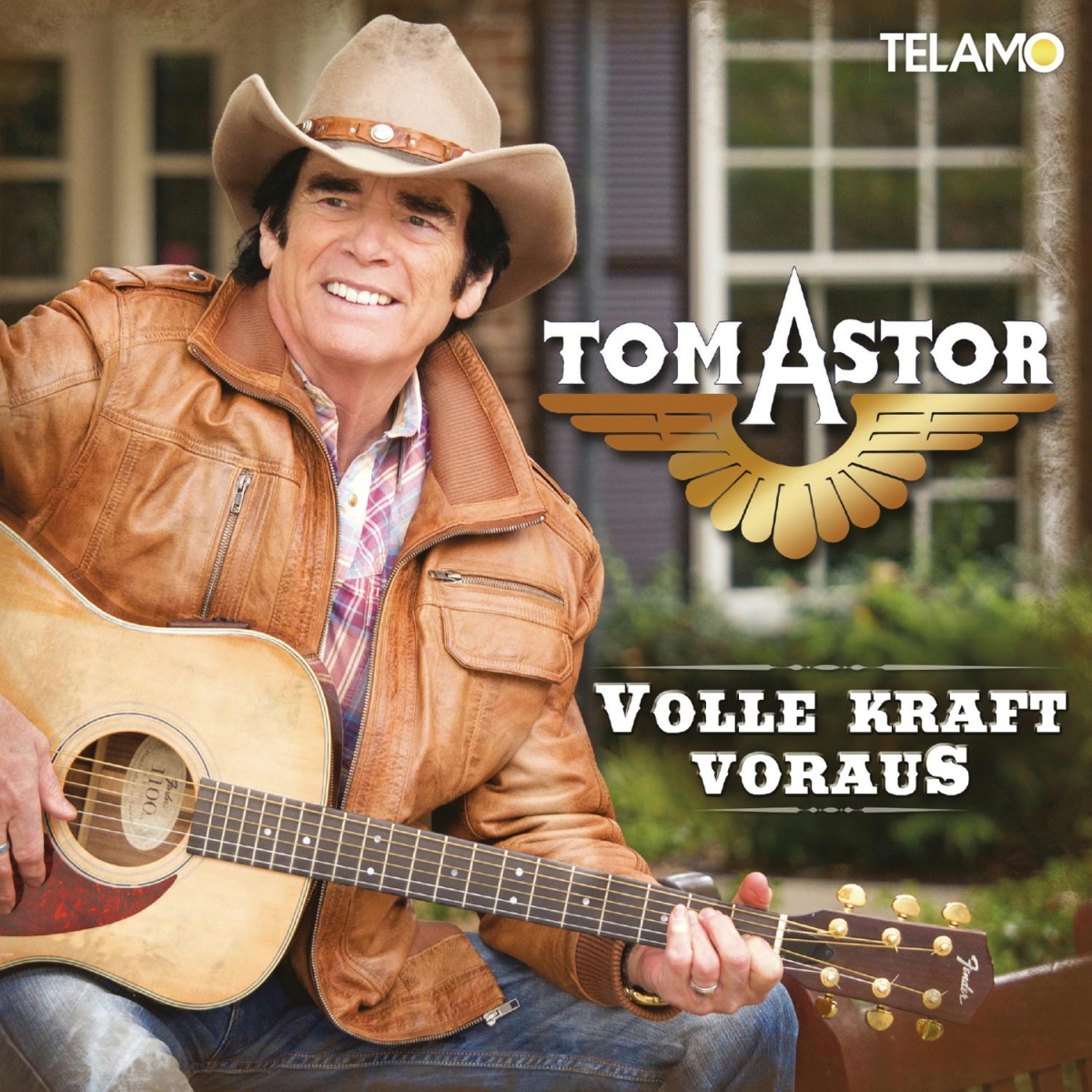 Albumcover mit einem Mann mit Cowboyhut, der Gitarre spielt. Text auf dem Cover: Tom Astor.