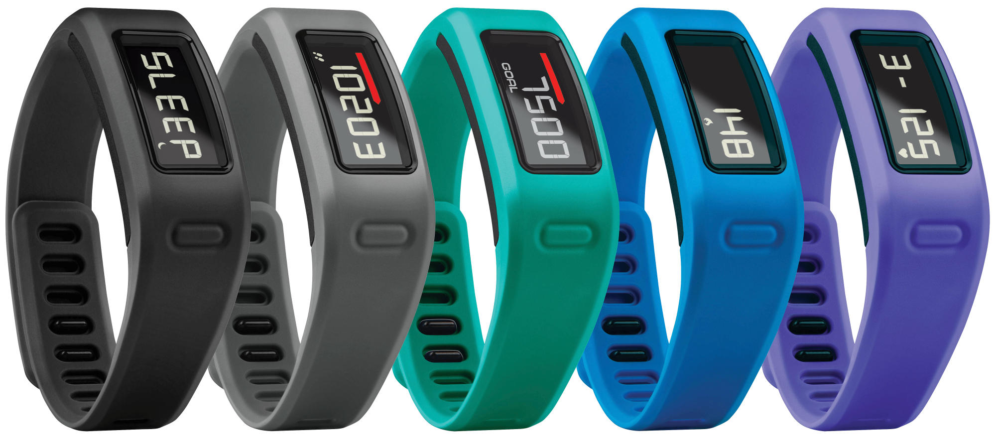 GARMIN vivofit, Fitnessarmband, 120-175 mm, 152-210 mm, Schwarz