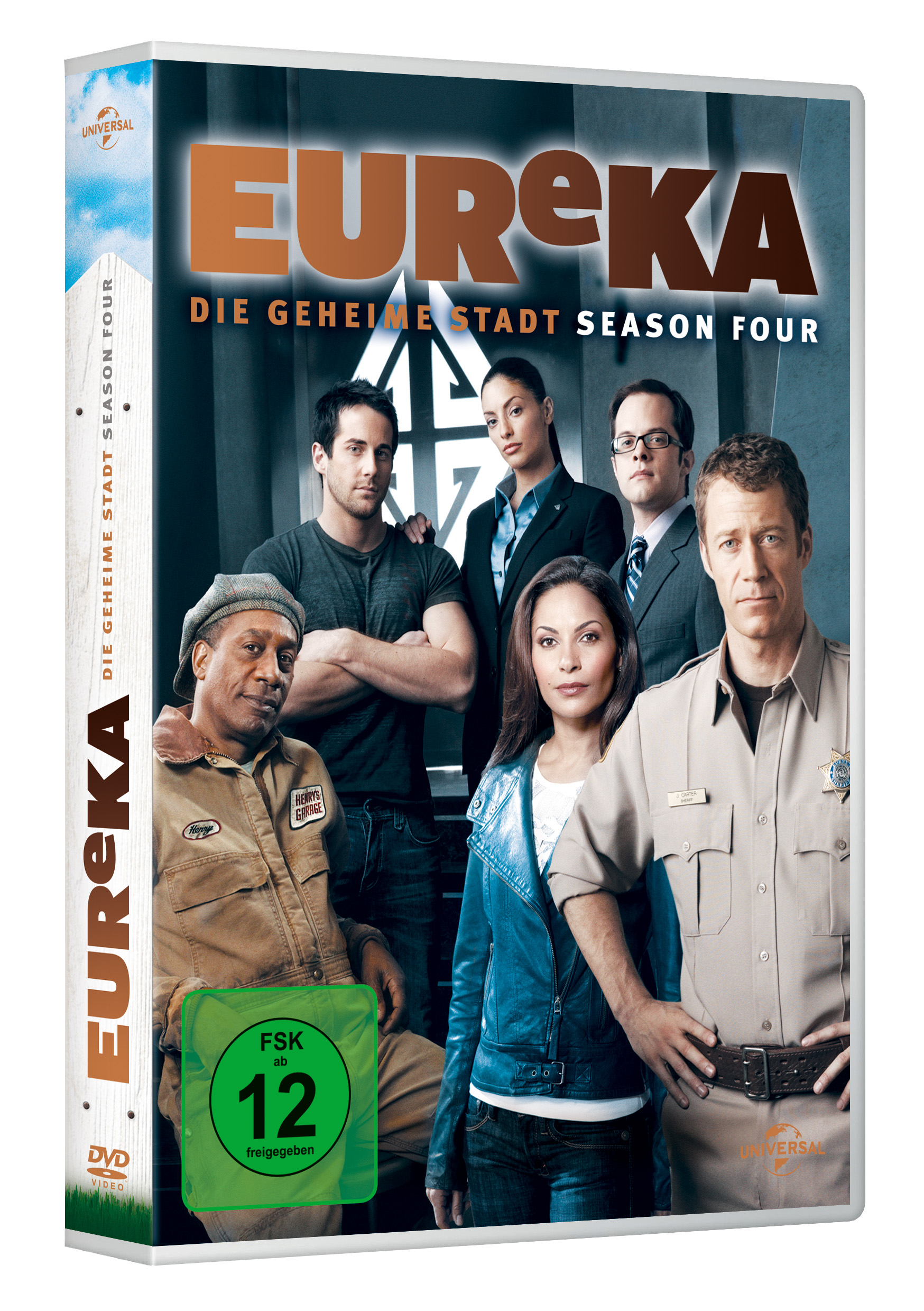 EUReKA - Die geheime Stadt - Staffel 4 DVD