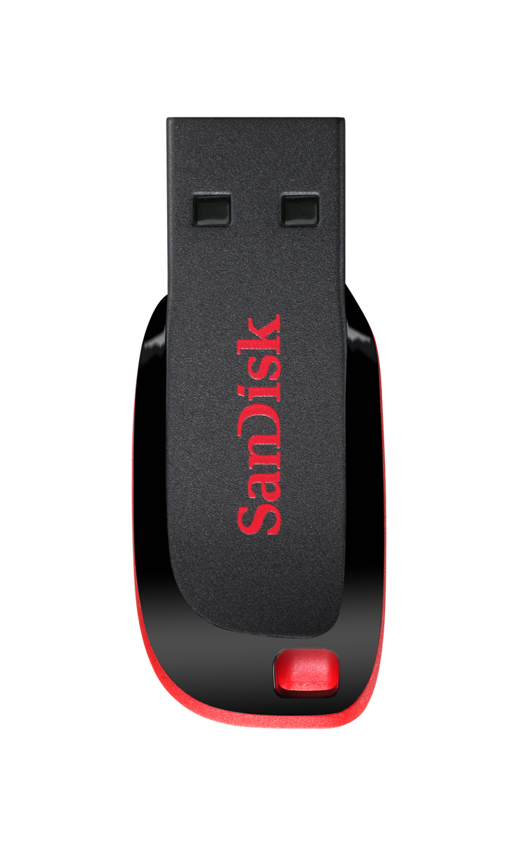 USB-Stick, 64 Cruzer GB, Blade 15 SANDISK Rot MB/s,