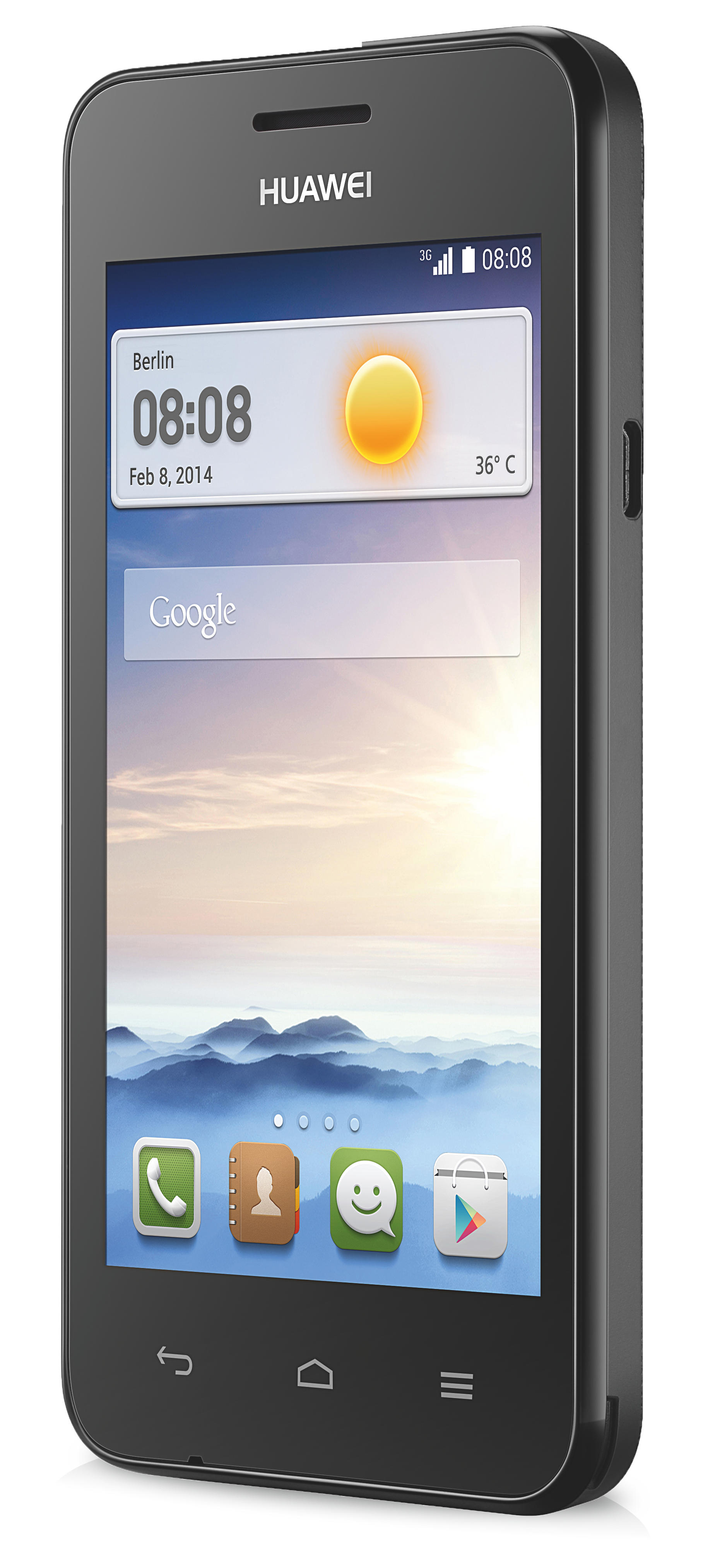 HUAWEI Ascend Y330 4 GB Schwarz