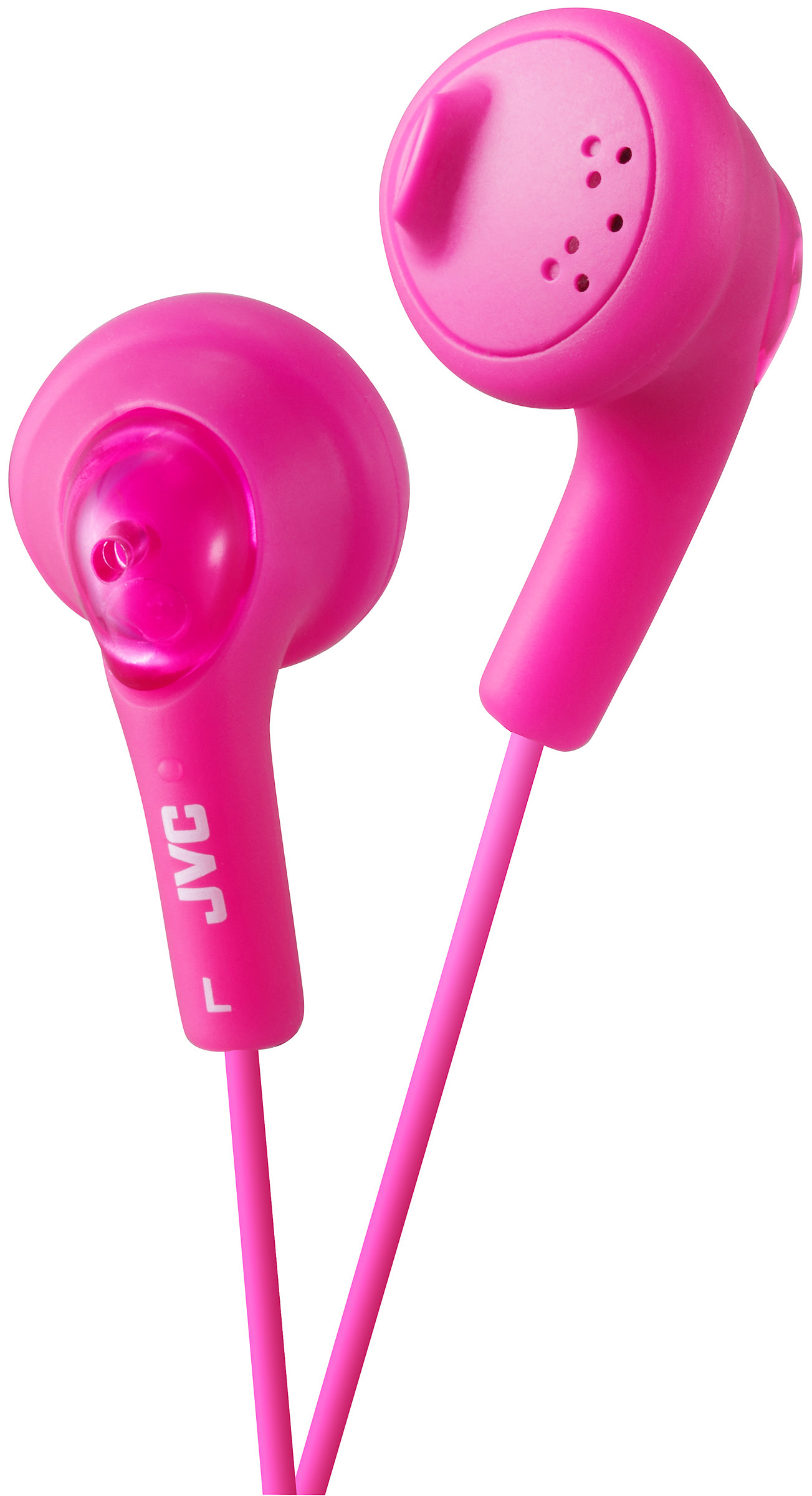 JVC Oortjes Gummy Roze (HA-F160-P-E)