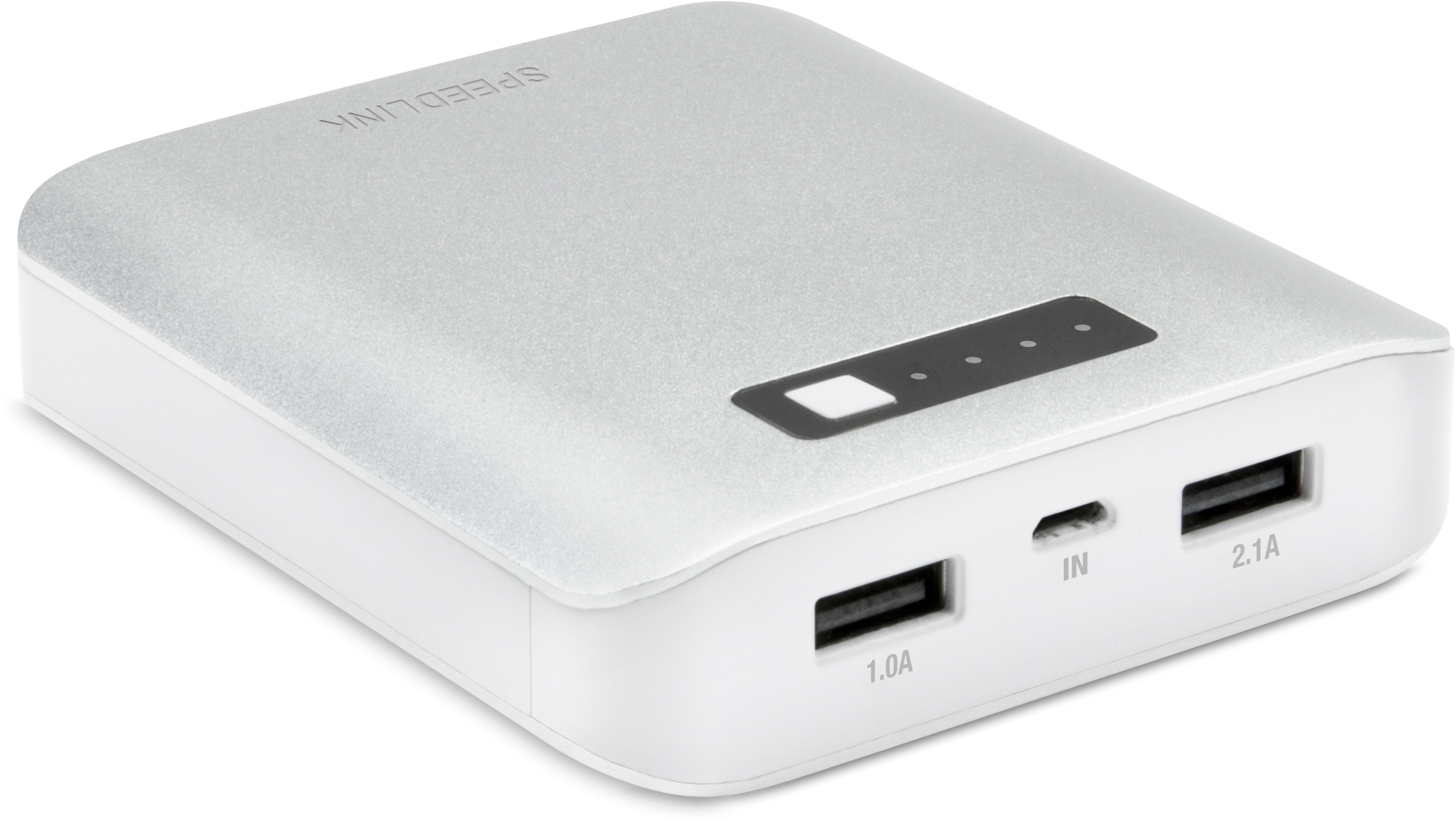 SPEEDLINK Power Bank - 10000 mAh XXL silber Power Bank XXL, Silber