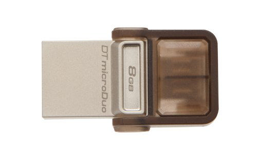KINGSTON 8GB Data Traveler MicroDuo USB 2.0 micro USB Bellek OTG DTDUO/8GB
