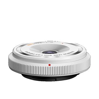 OLYMPUS BODY CAP LENS 9mm 1:8.0 - Objectif à focale fixe (Blanc)