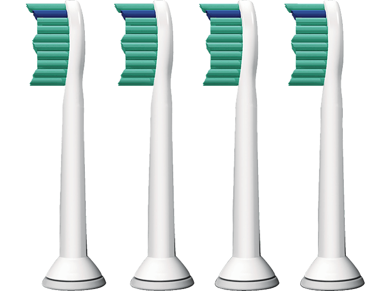 PHILIPS Sonicare HX6014/07 ProResults 4er-Pack Aufsteckbürsten