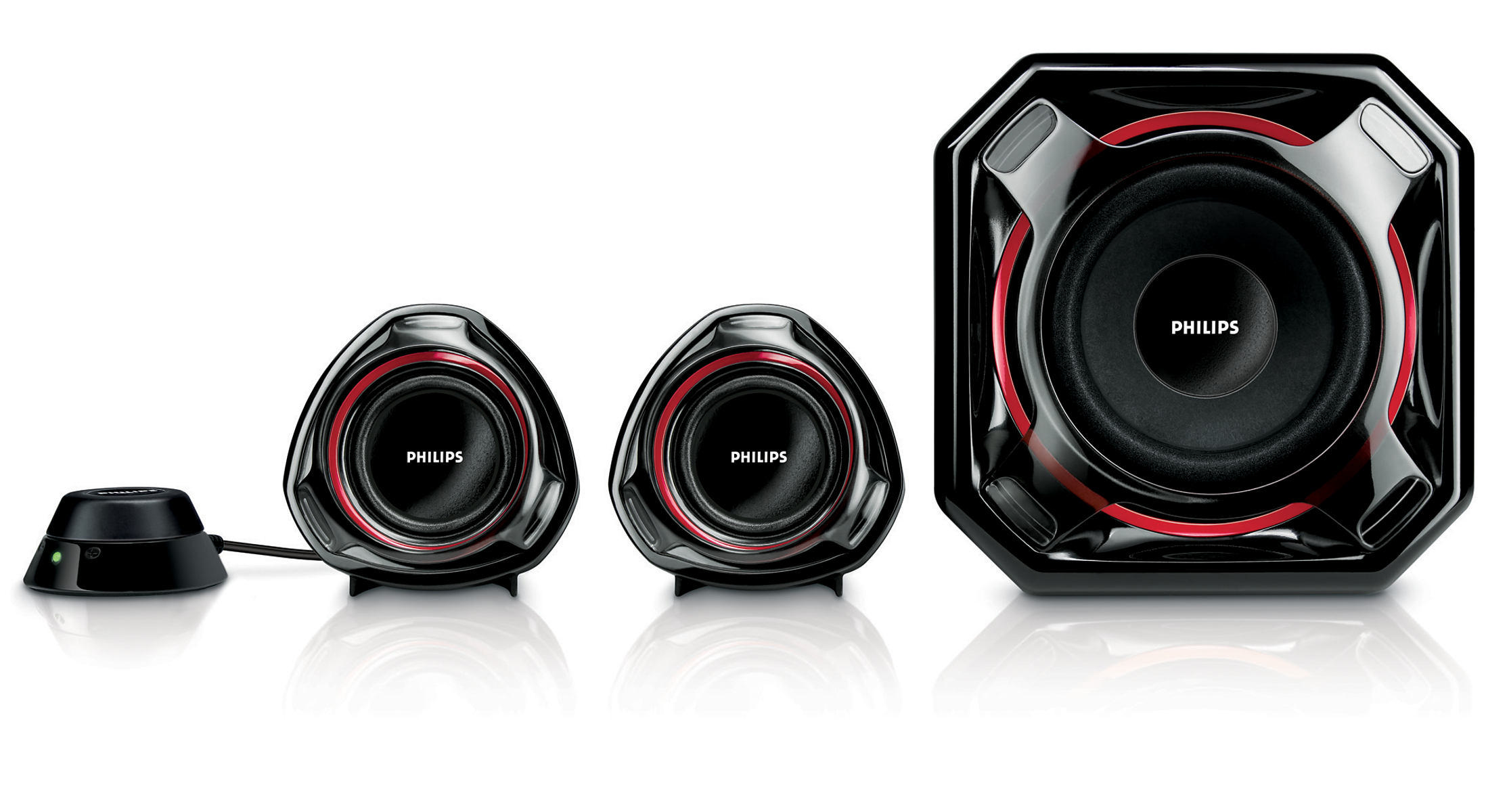 PHILIPS SPA5300 2.1 100 W Siyah Hoparlör 